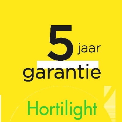 5 jaar HortiLight garantie